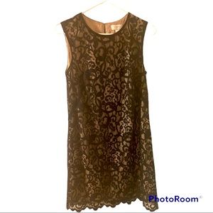 Black Lace Mini Dress